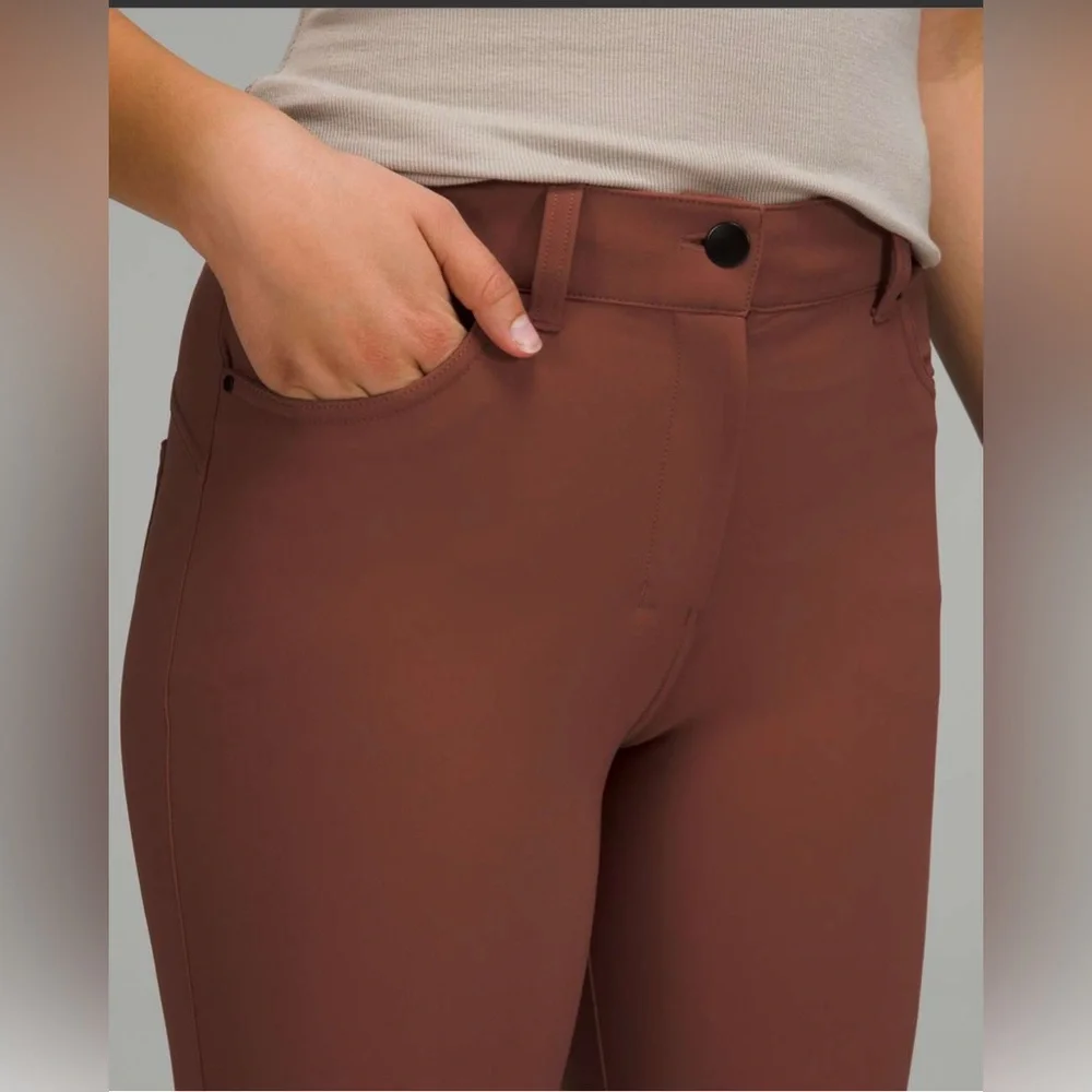 Lululemon NWT City Sleek Slim-Fit 5 Pocket HR Pant, 25, in Ancient Copper - Picture 2 of 13